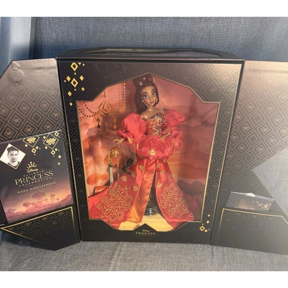 Disney Store Jasmine Designer Doll Limited Edition 4711/9800 Mint NIB COA Rare